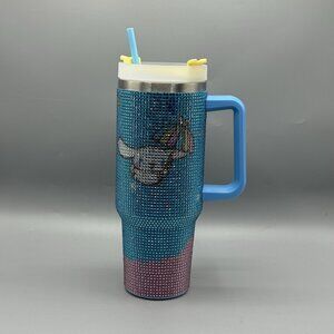 Cinnamoroll Rhinestone Stainless Steel Travel Cup NEW